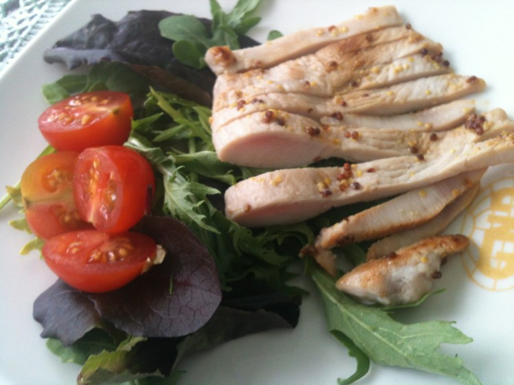 Pavo a la mostaza y miel