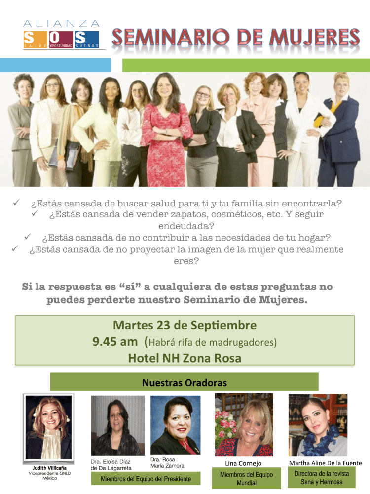 seminario de mujeres