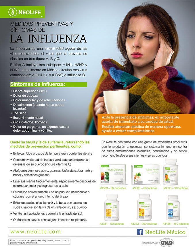 contra la influenza